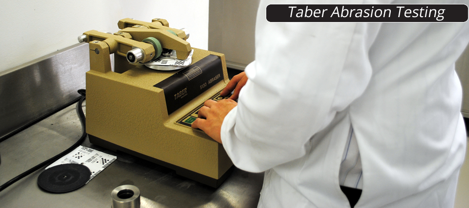 Taber Abrasion Testing