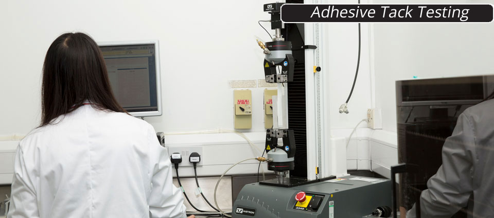 Adhesive Tack Testing